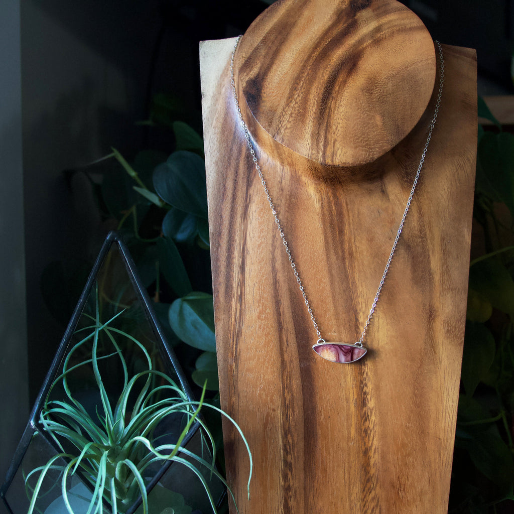 Lion's Paw Shell Sterling Silver Necklace