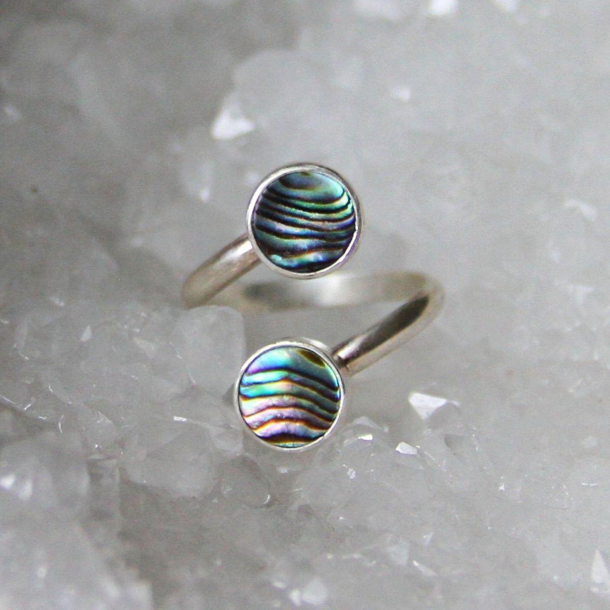 Abalone store Sterling Silver Ring