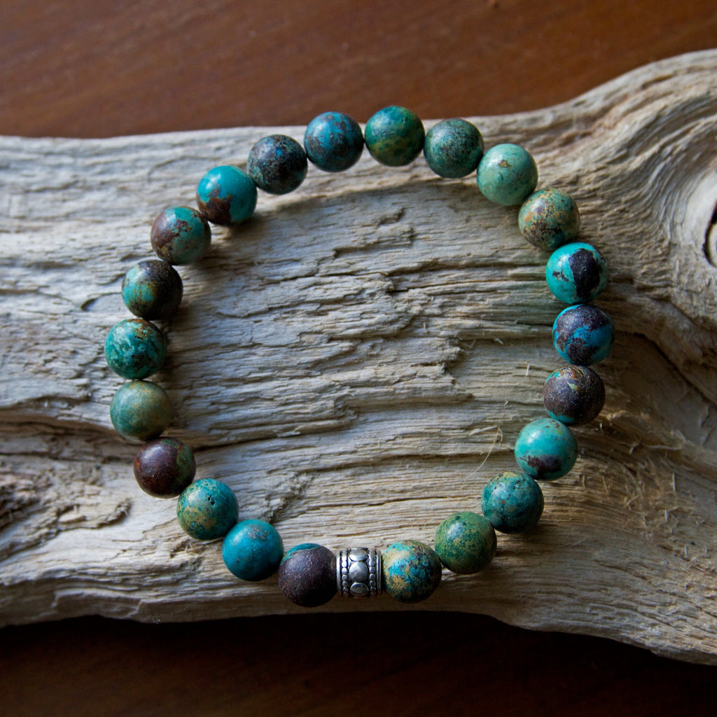 Turquoise Beaded Stretch Bracelet